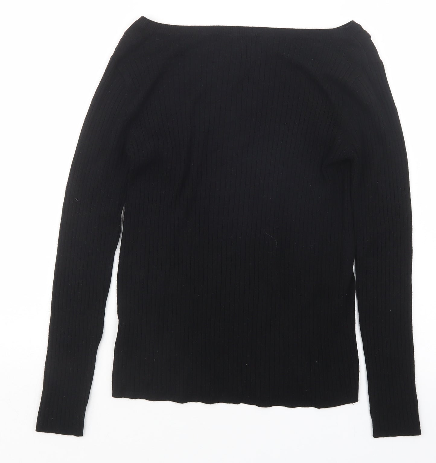 Marks and Spencer Womens Black   Pullover Jumper Size 12