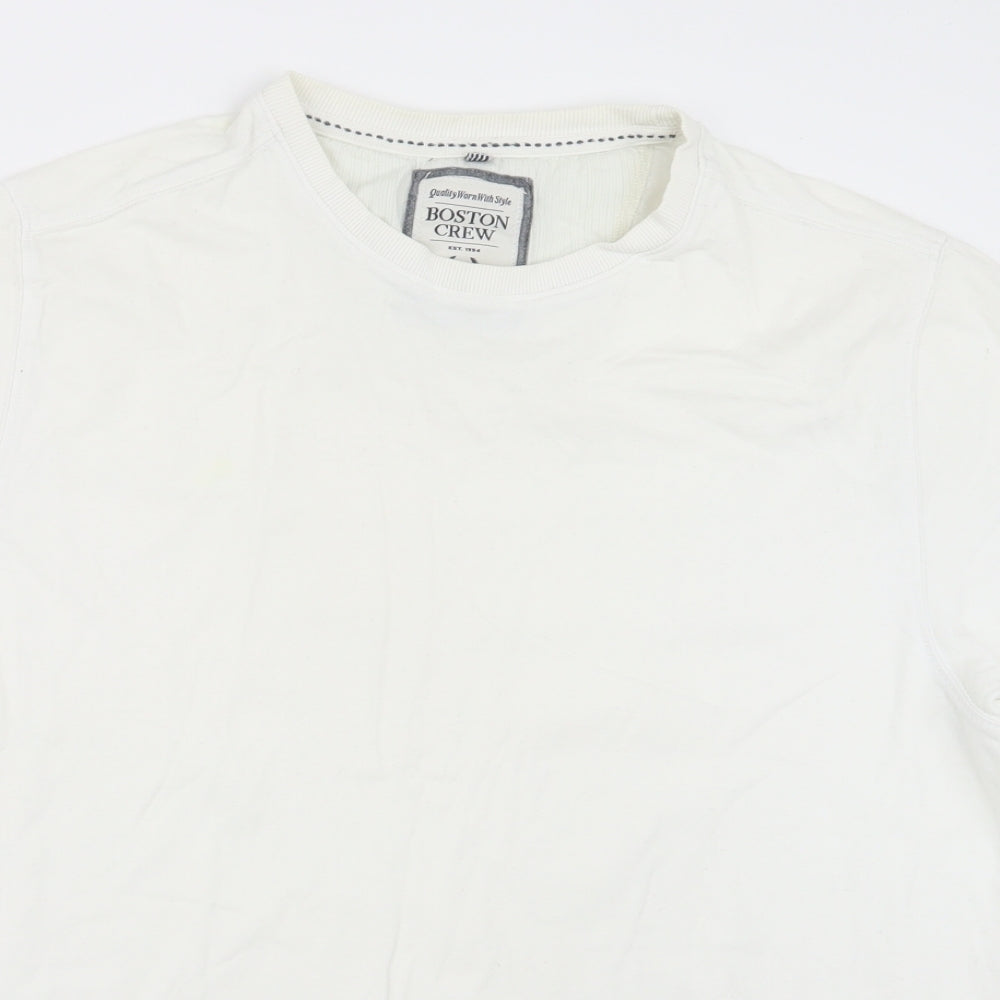 George Mens White    T-Shirt Size XL