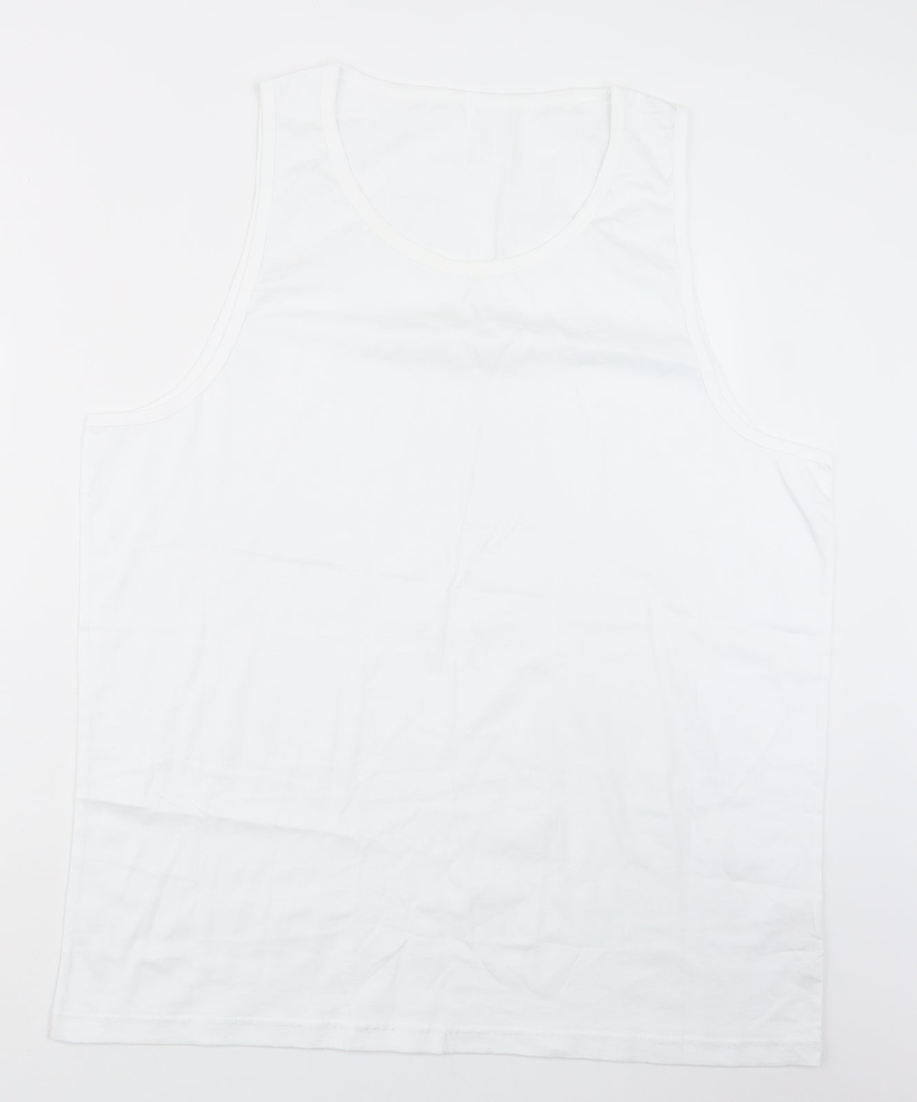 George Mens White    T-Shirt Size 2XL
