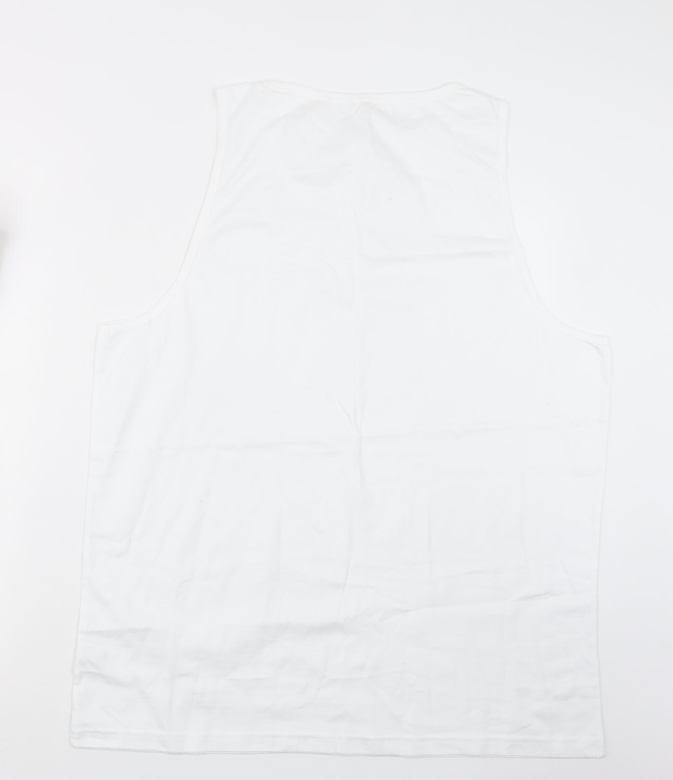 George Mens White    T-Shirt Size 2XL