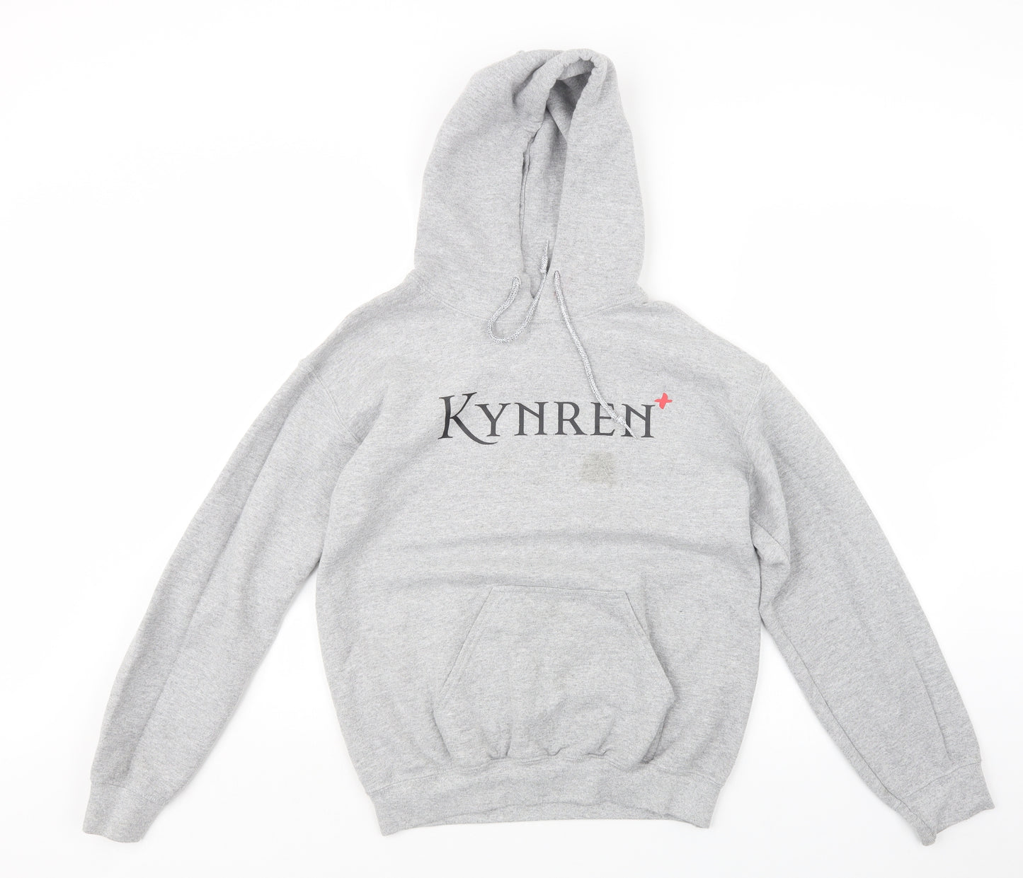 Gildan Mens Grey   Pullover Hoodie Size S