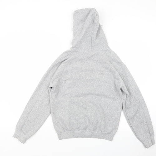 Gildan Mens Grey   Pullover Hoodie Size S