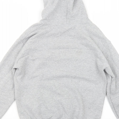 Gildan Mens Grey   Pullover Hoodie Size S