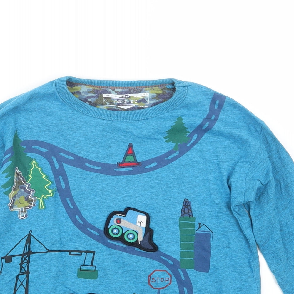 NEXT Boys Blue   Basic T-Shirt Size 4-5 Years
