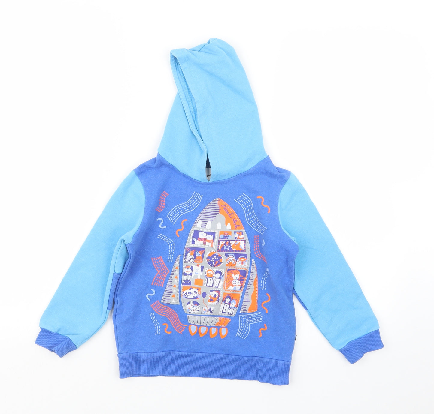 As Little As Boys Blue   Pullover Hoodie Size 5-6 Years