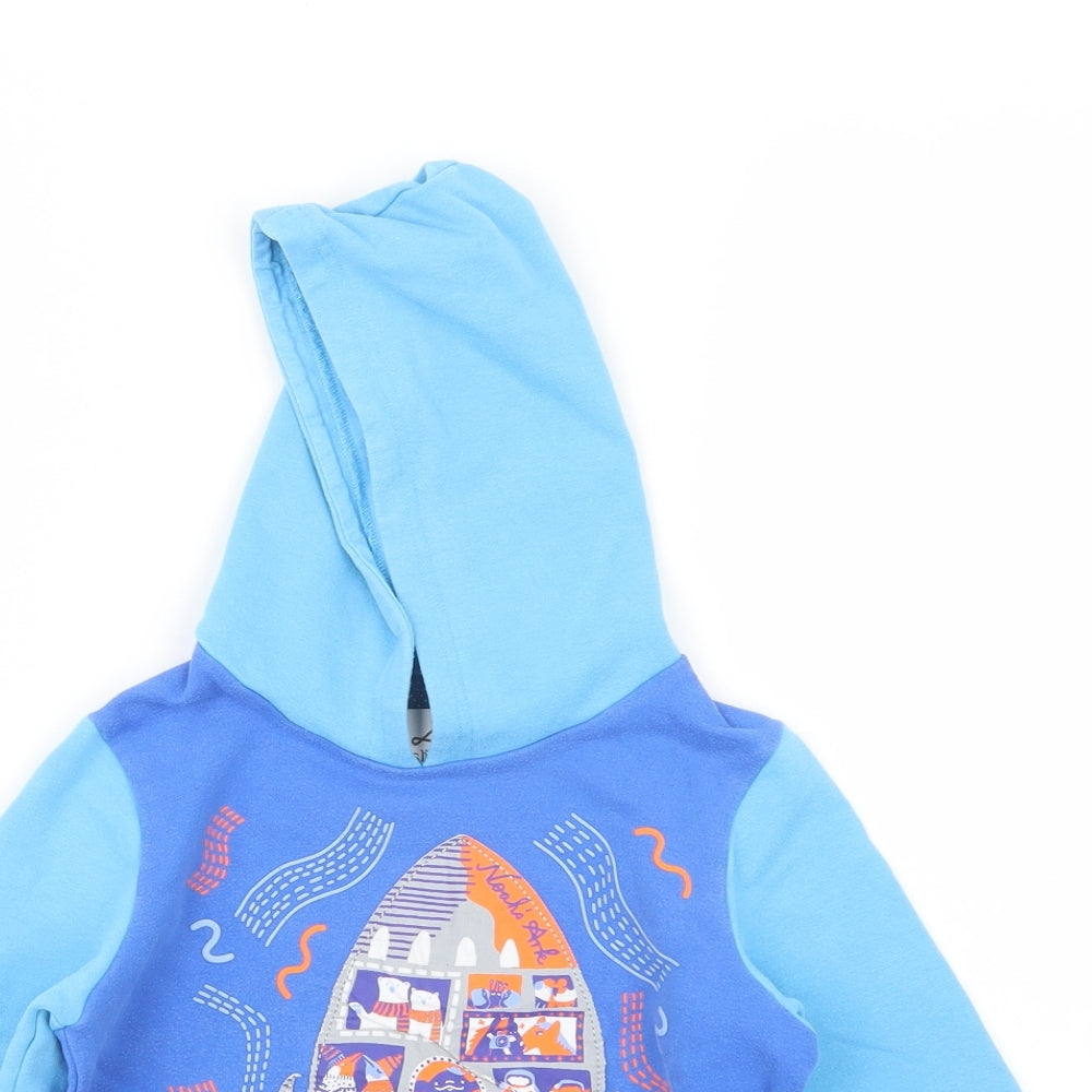 As Little As Boys Blue   Pullover Hoodie Size 5-6 Years