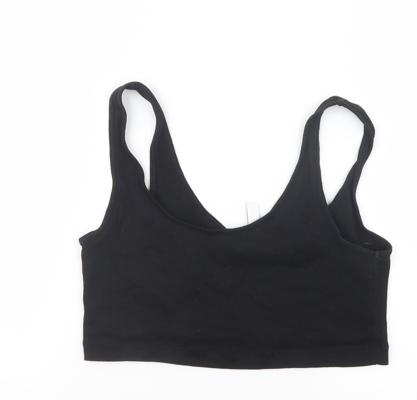 Divided by H&M Womens Black   Cropped T-Shirt Size M
