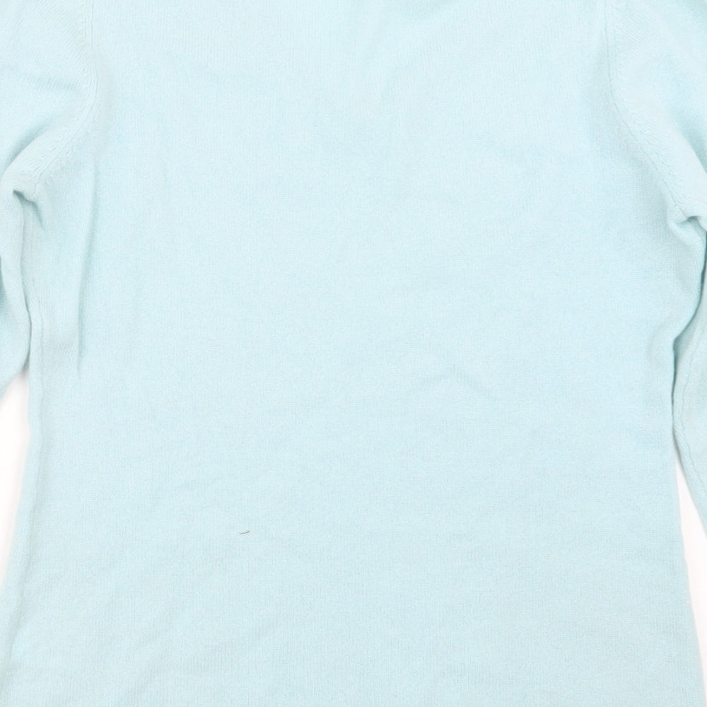 John Lewis Womens Blue   Pullover Jumper Size 10