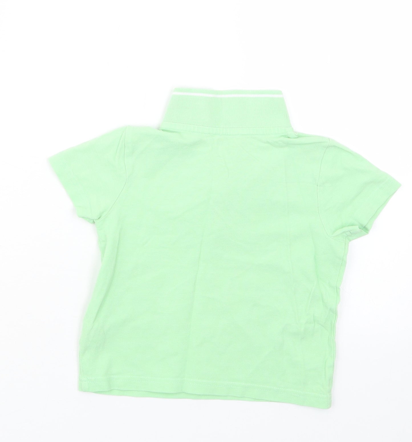 F&F Boys Green   Basic Polo Size 18-24 Months