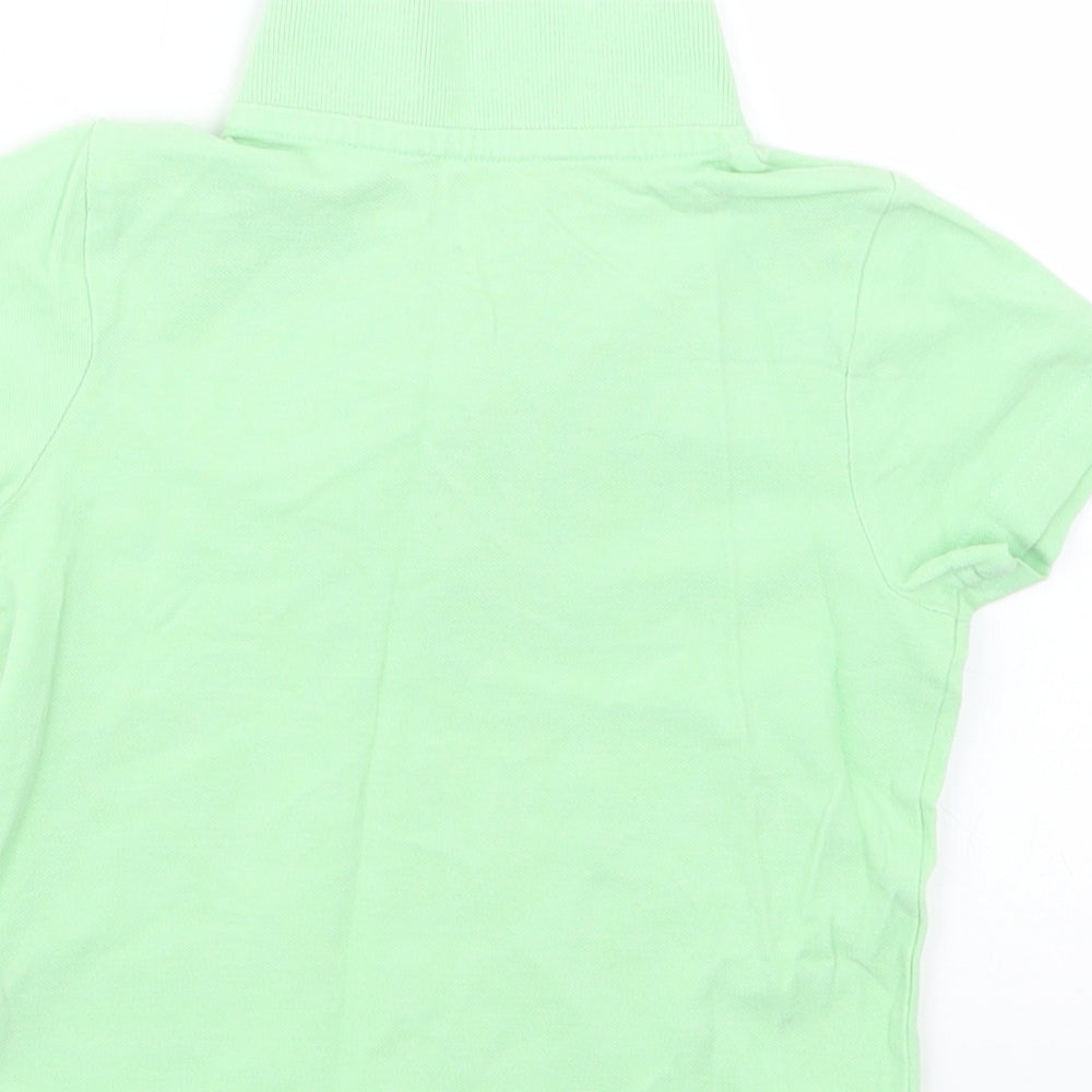 F&F Boys Green   Basic Polo Size 18-24 Months