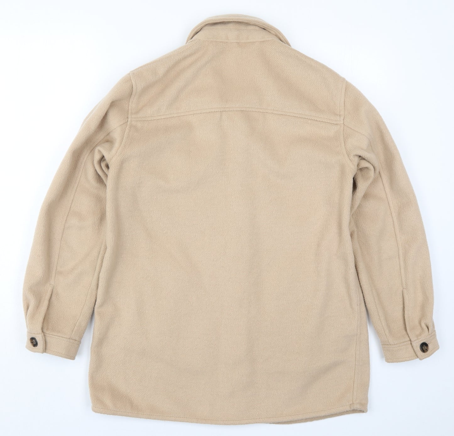 H&M Womens Beige   Pea Coat Coat Size XS