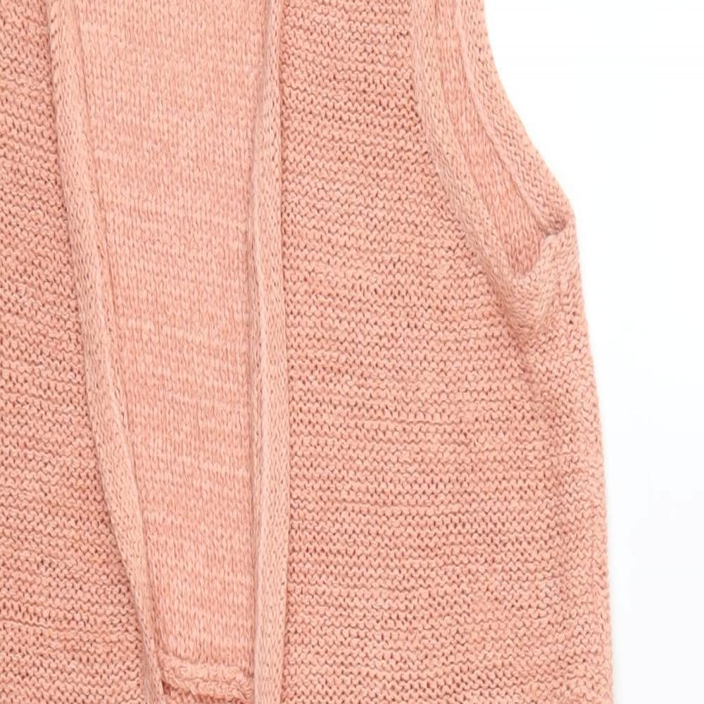 George Womens Pink  Knit Cardigan Jumper Size S