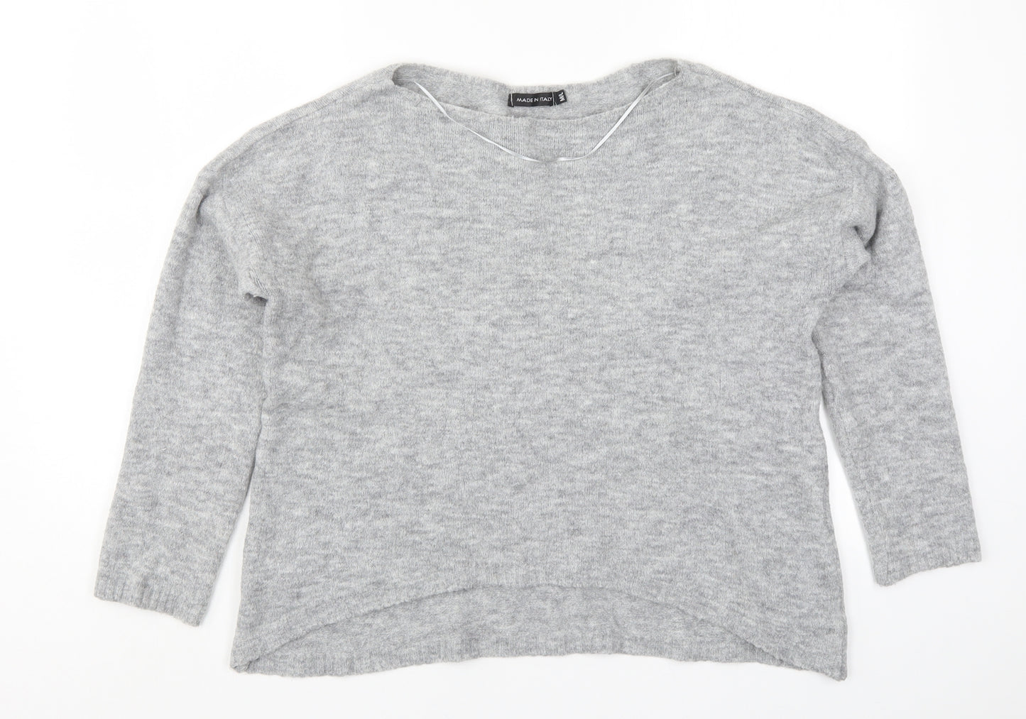 Preworn Womens Grey  Knit Pullover Jumper Size M