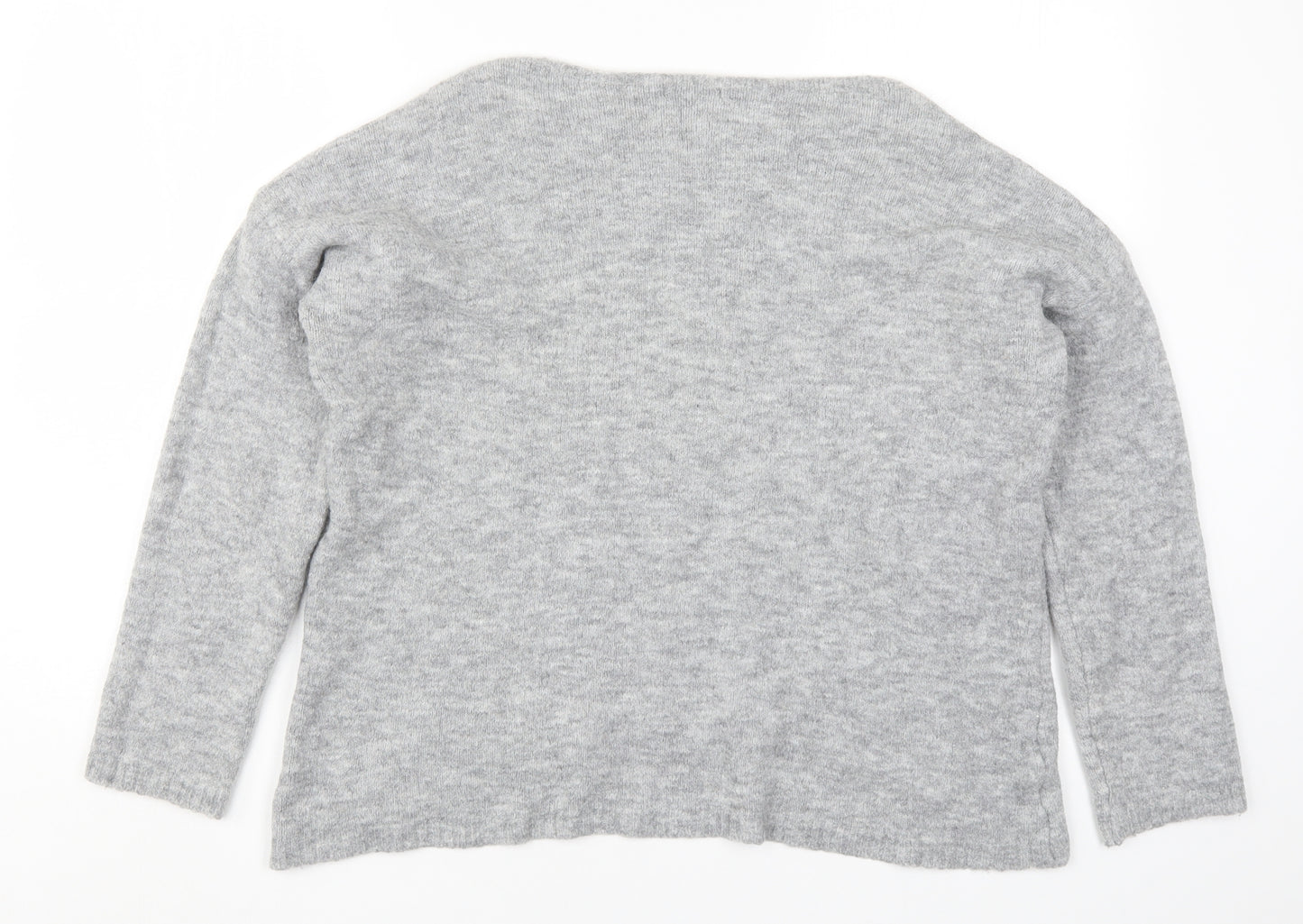 Preworn Womens Grey  Knit Pullover Jumper Size M