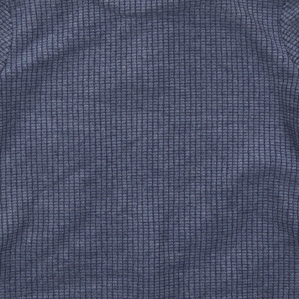 Weird Fish Womens Blue  Fleece Jacket  Size 12