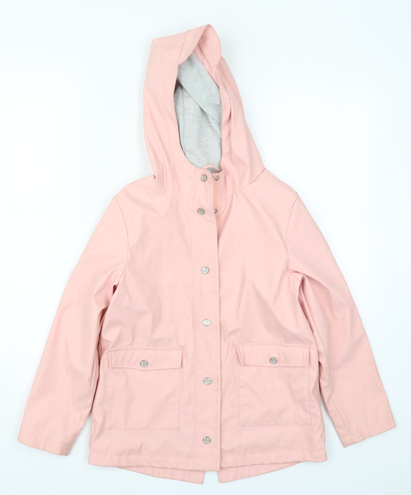 Primark Girls Pink   Rain Coat Coat Size 8-9 Years