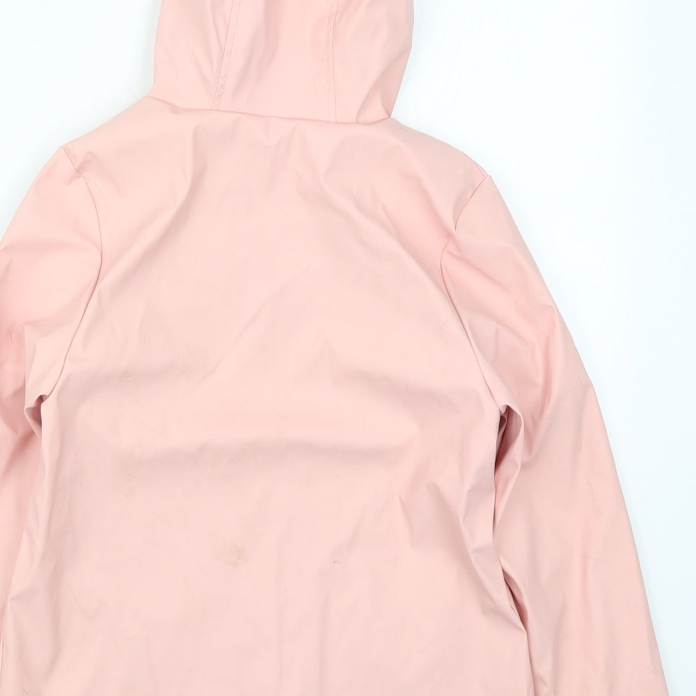 Primark Girls Pink   Rain Coat Coat Size 8-9 Years