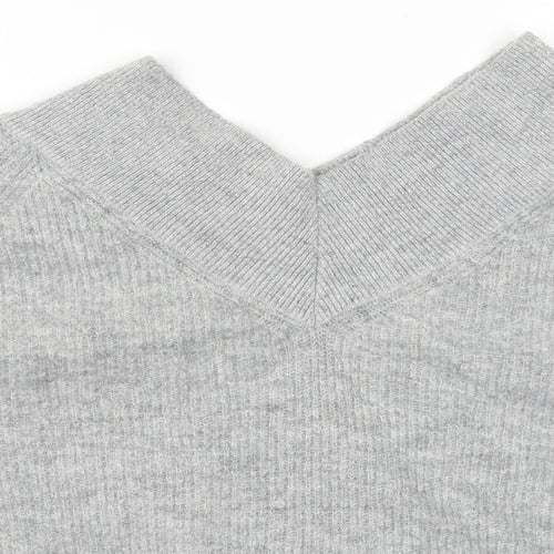 Marks and Spencer Womens Grey  Knit Pullover Jumper Size 14