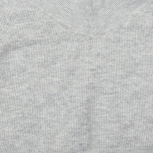 Marks and Spencer Womens Grey  Knit Pullover Jumper Size 14