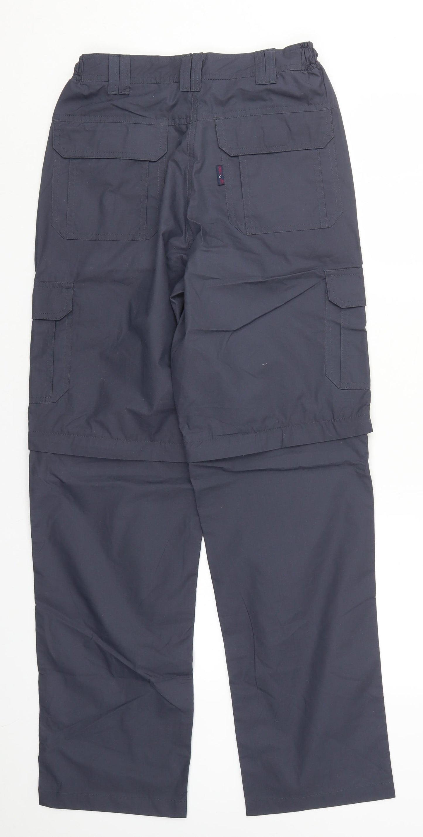 Granite Womens Blue   Cargo Trousers Size 10 L30 in