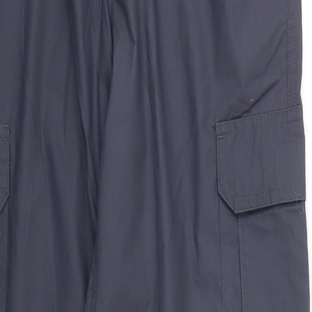 Granite Womens Blue   Cargo Trousers Size 10 L30 in