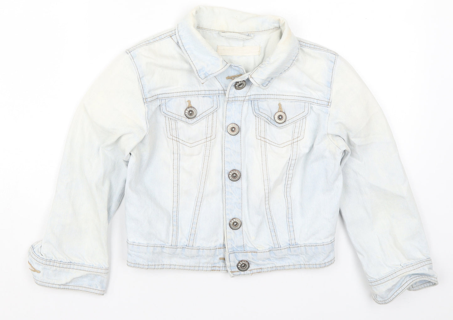 Yes Yes Womens Blue  Denim Jacket  Size 8