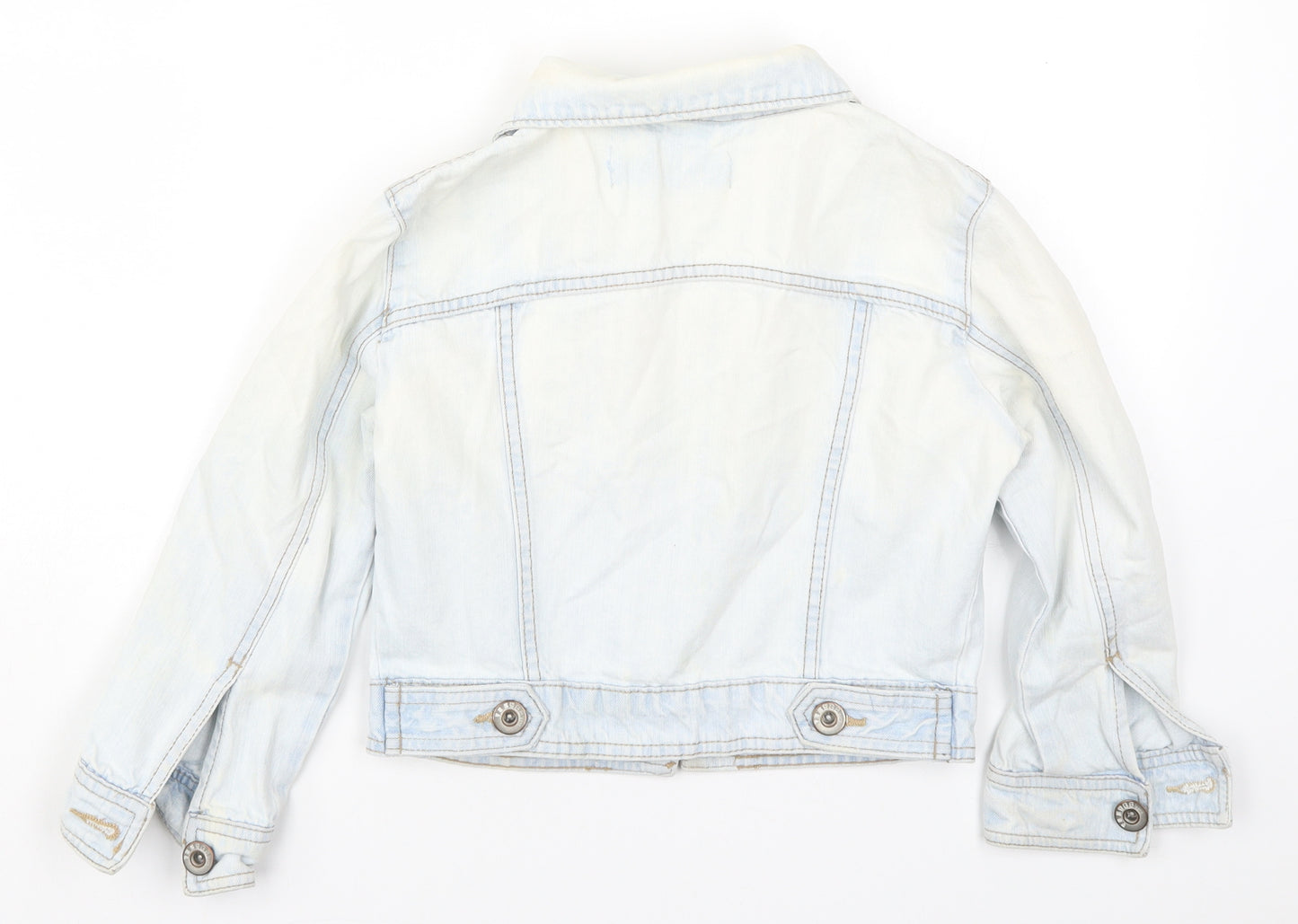 Yes Yes Womens Blue  Denim Jacket  Size 8