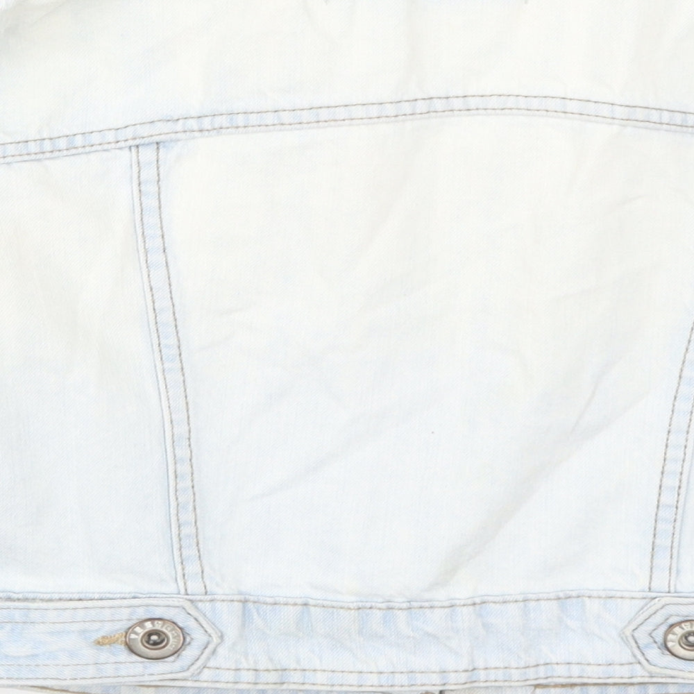Yes Yes Womens Blue  Denim Jacket  Size 8