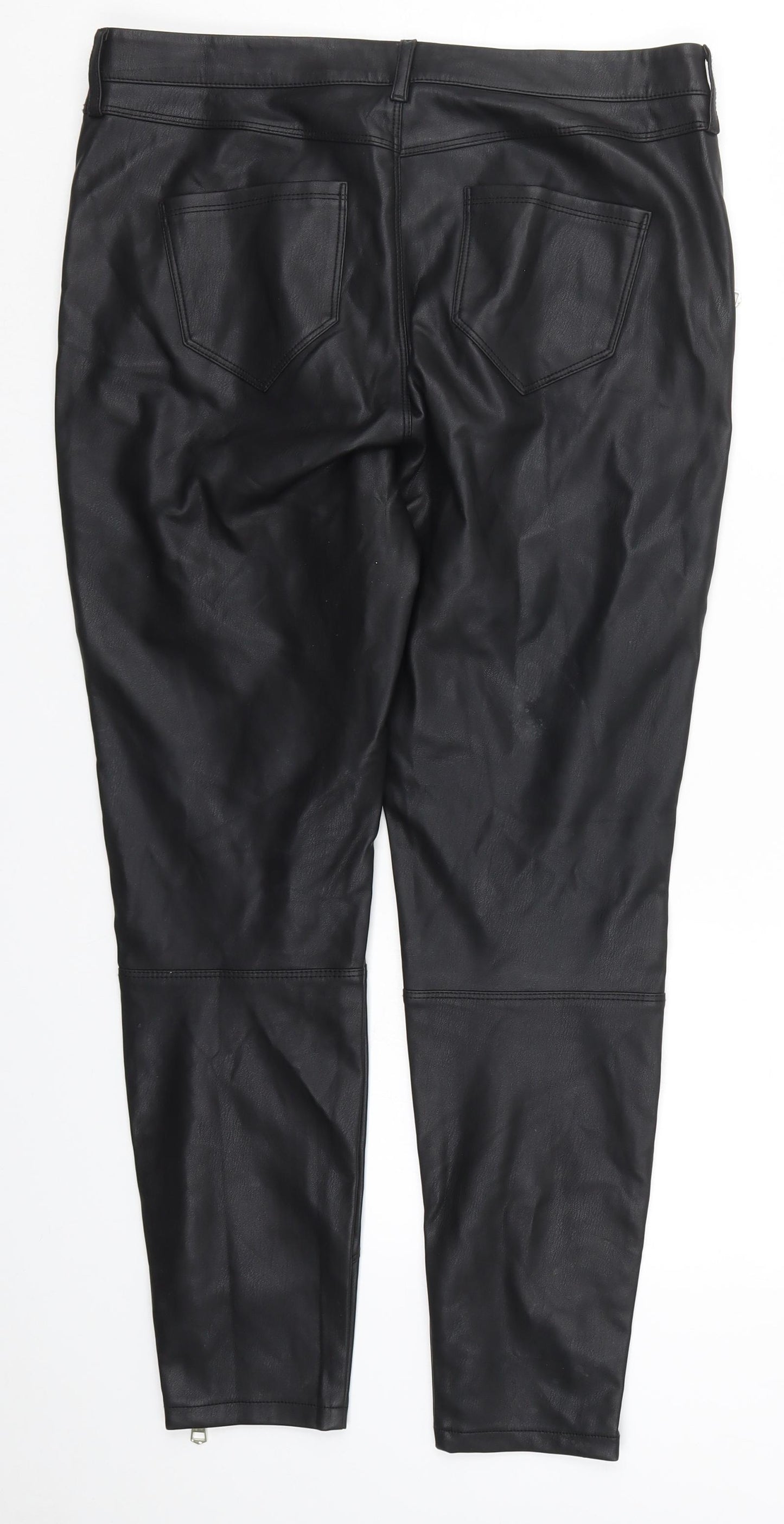 River Island Womens Black   Trousers  Size 14 L27 in