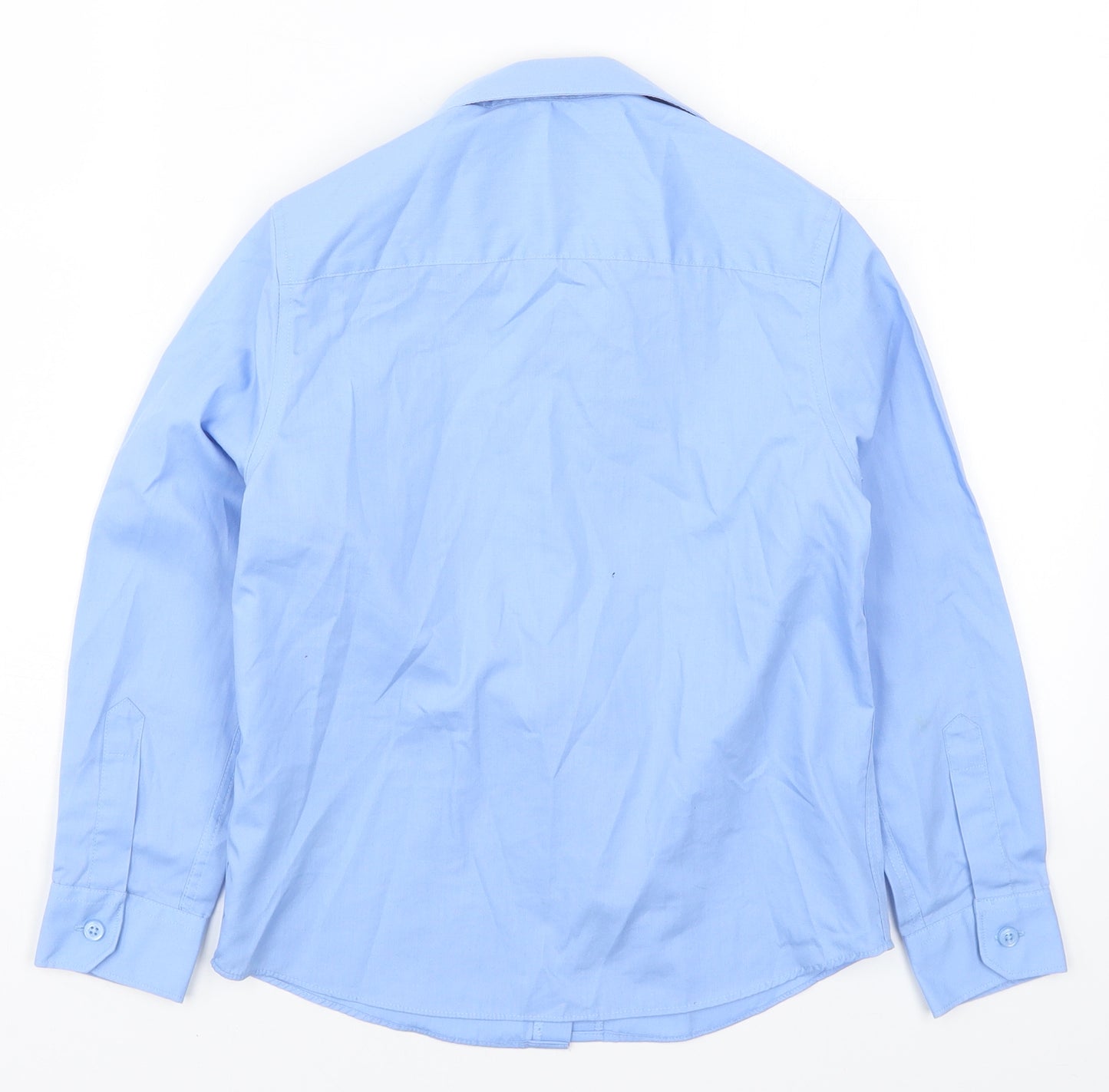 Marks and Spencer Boys Blue   Basic Button-Up Size 8-9 Years