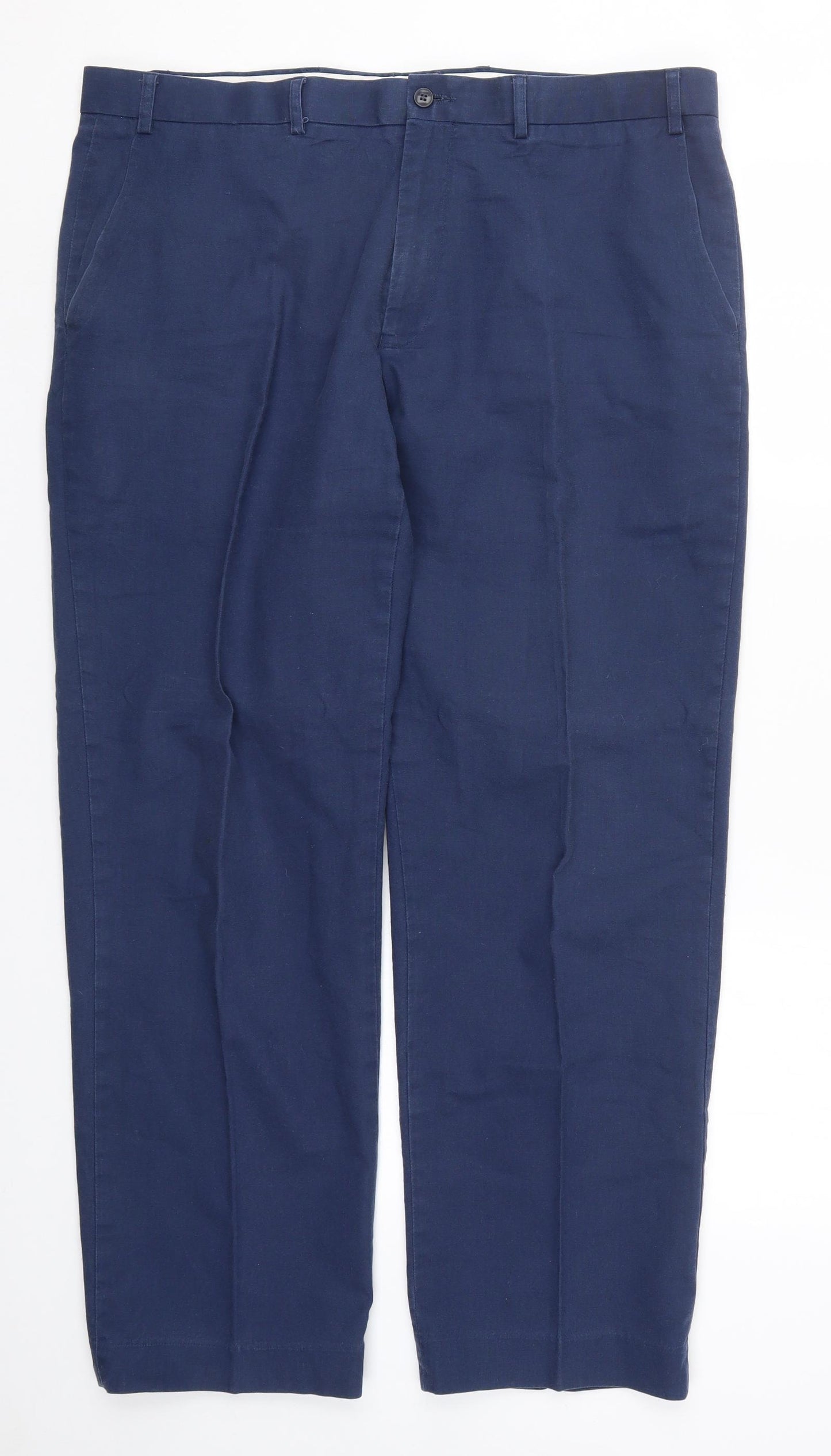 Marks and Spencer Mens Blue   Trousers  Size 38 L29 in