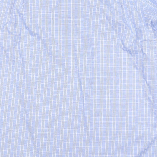 Charles Tyrwhitt Mens Blue Check   Dress Shirt Size 17.5