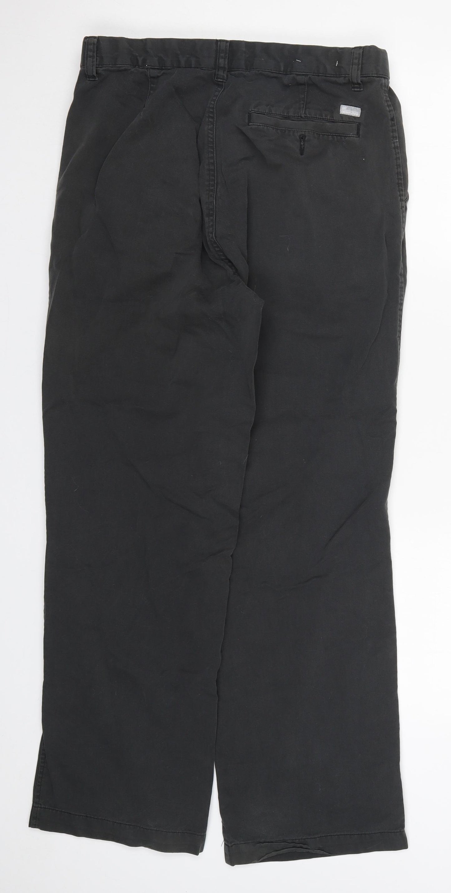 Marks and Spencer Mens Grey   Trousers  Size 32 L30 in