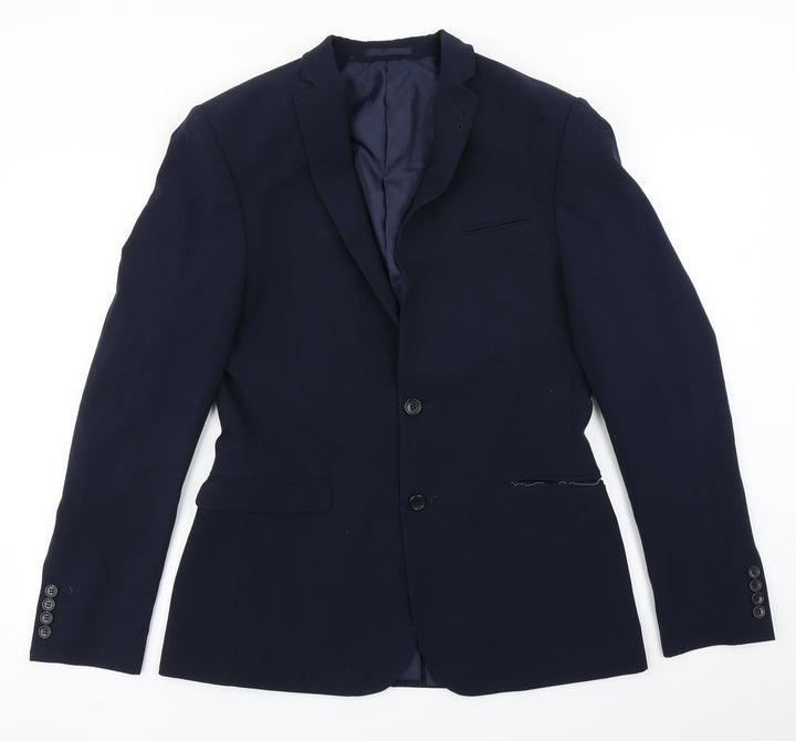 ASOS Mens Blue Jacket Blazer Size 42