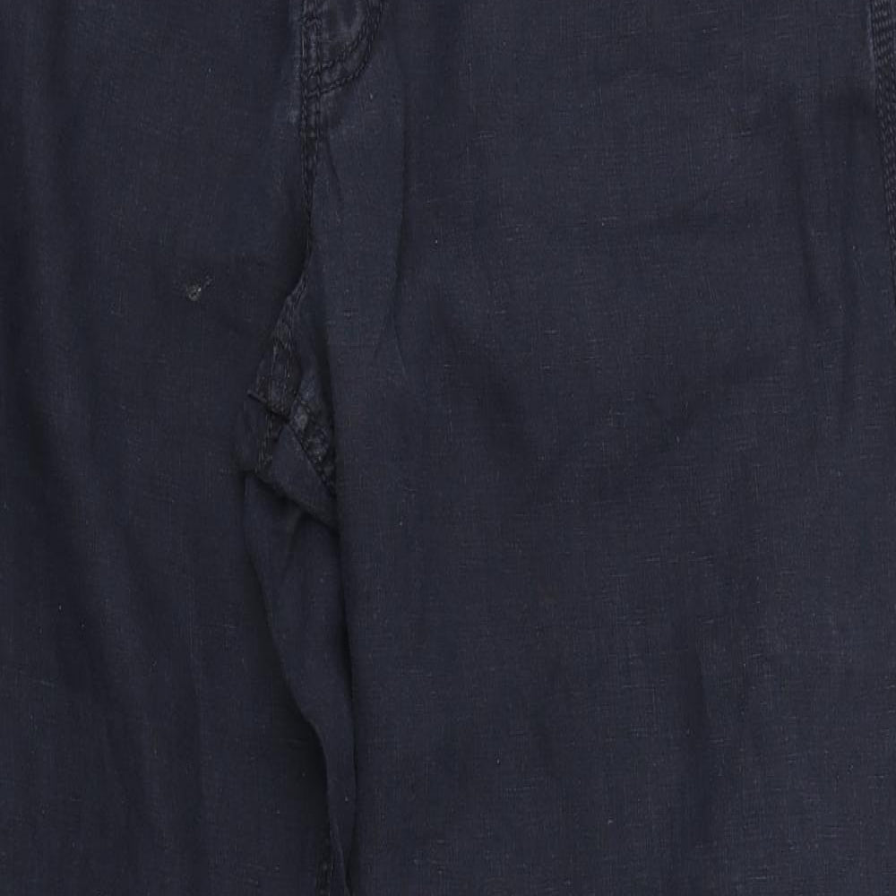 Farhi Mens Blue   Cargo Trousers Size 36 in L30 in