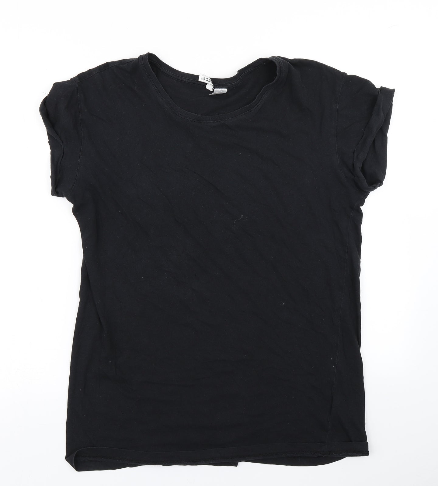 Divided Womens Black   Basic T-Shirt Size S