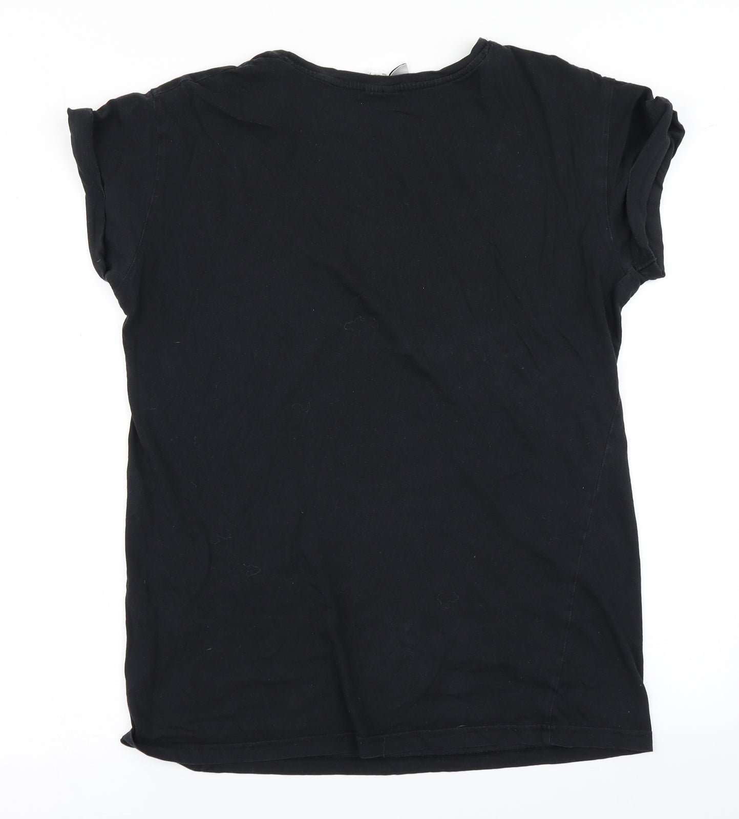 Divided Womens Black   Basic T-Shirt Size S