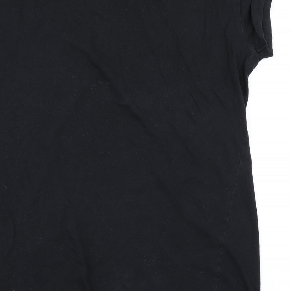 Divided Womens Black   Basic T-Shirt Size S
