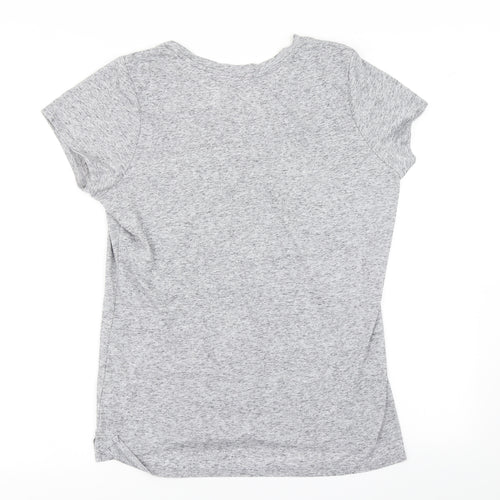 M&S Womens Grey   Basic T-Shirt Size 14