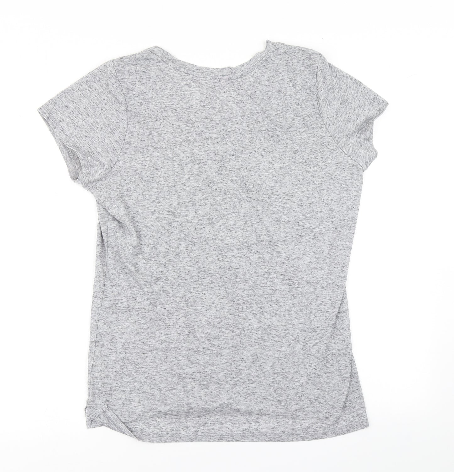 M&S Womens Grey   Basic T-Shirt Size 14