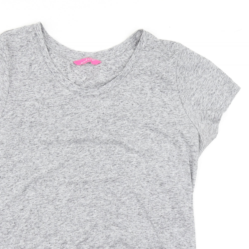 M&S Womens Grey   Basic T-Shirt Size 14