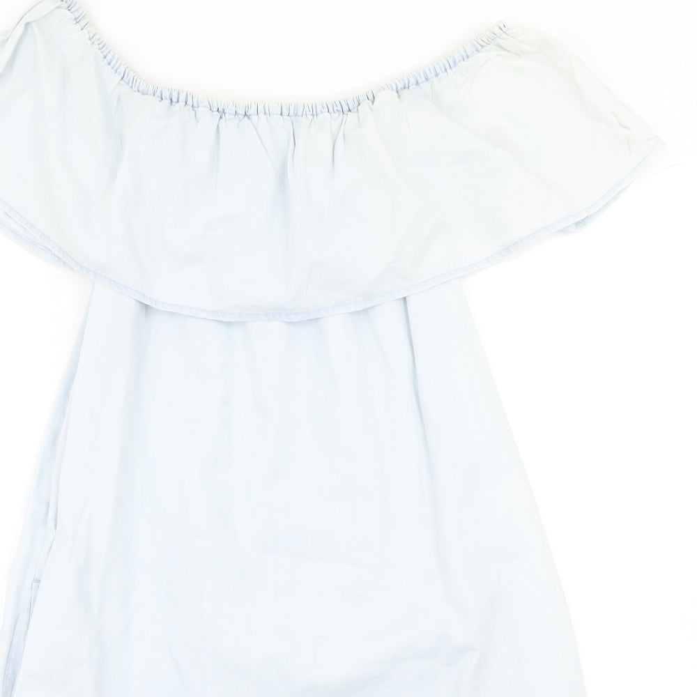 Denim Co Womens Blue  Denim A-Line  Size 16
