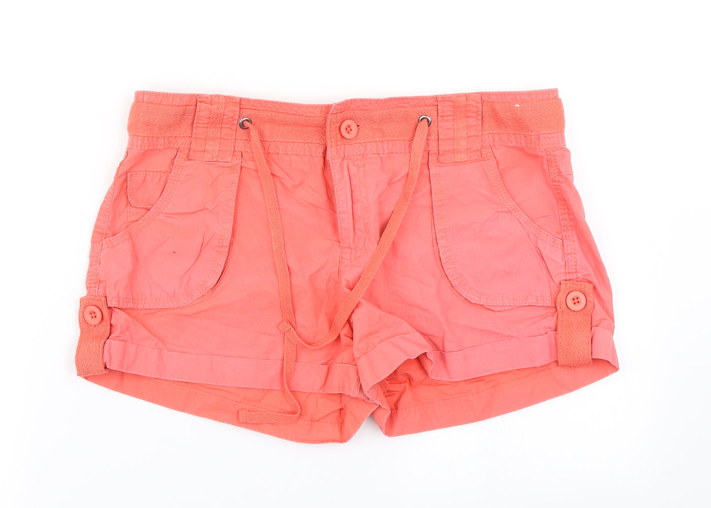 Denim Co Womens Pink   Cargo Shorts Size 10