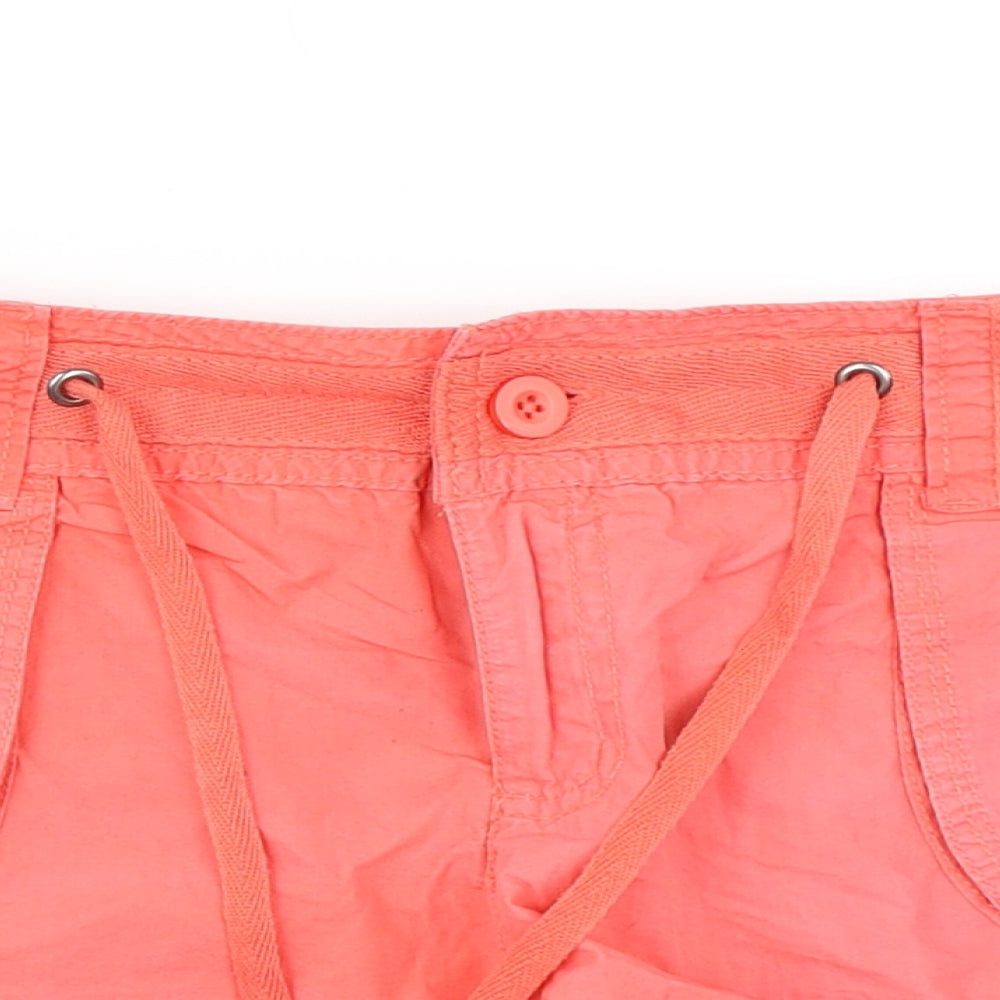 Denim Co Womens Pink   Cargo Shorts Size 10
