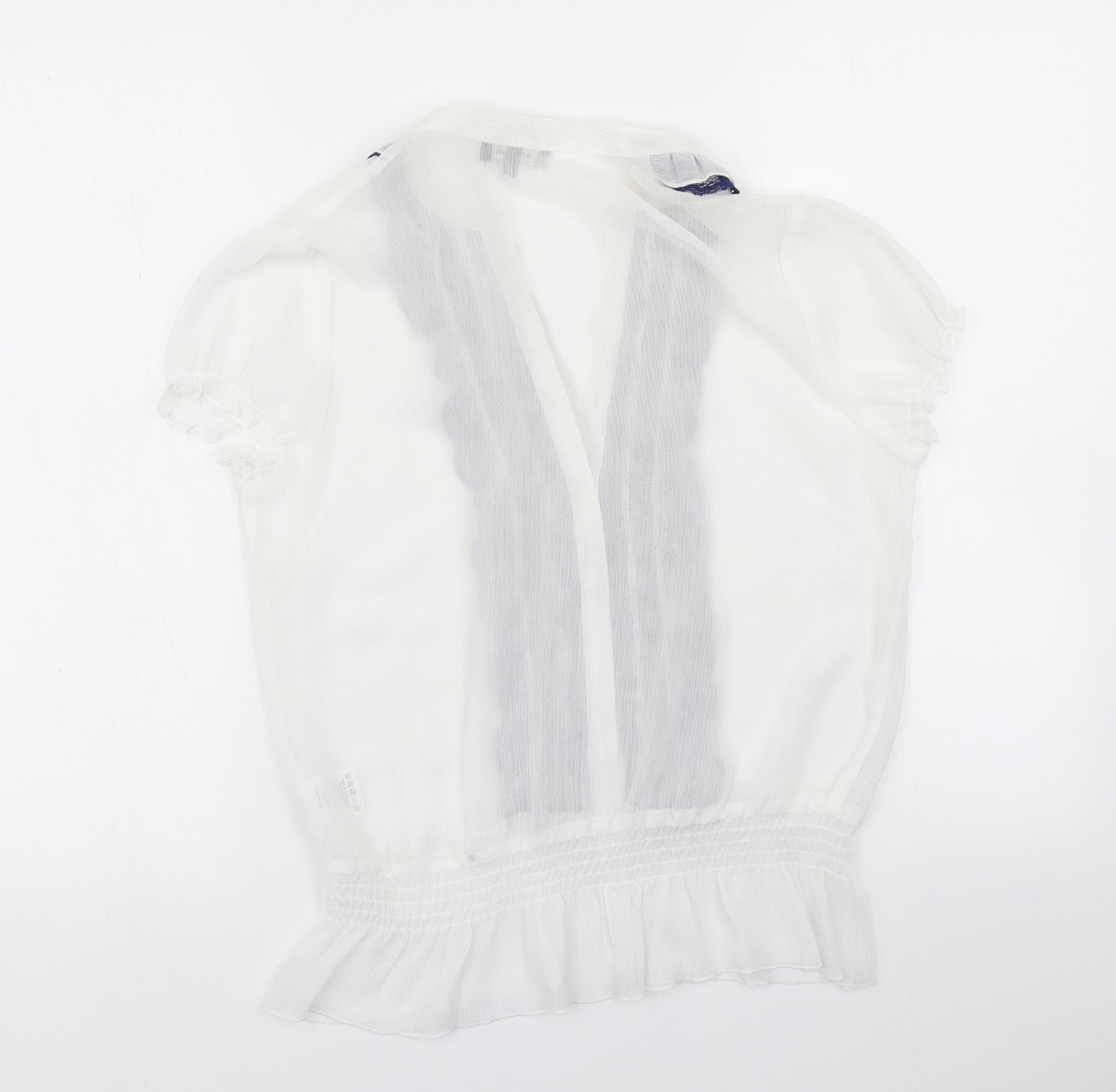 Et Vous Womens White   Basic Blouse Size 10