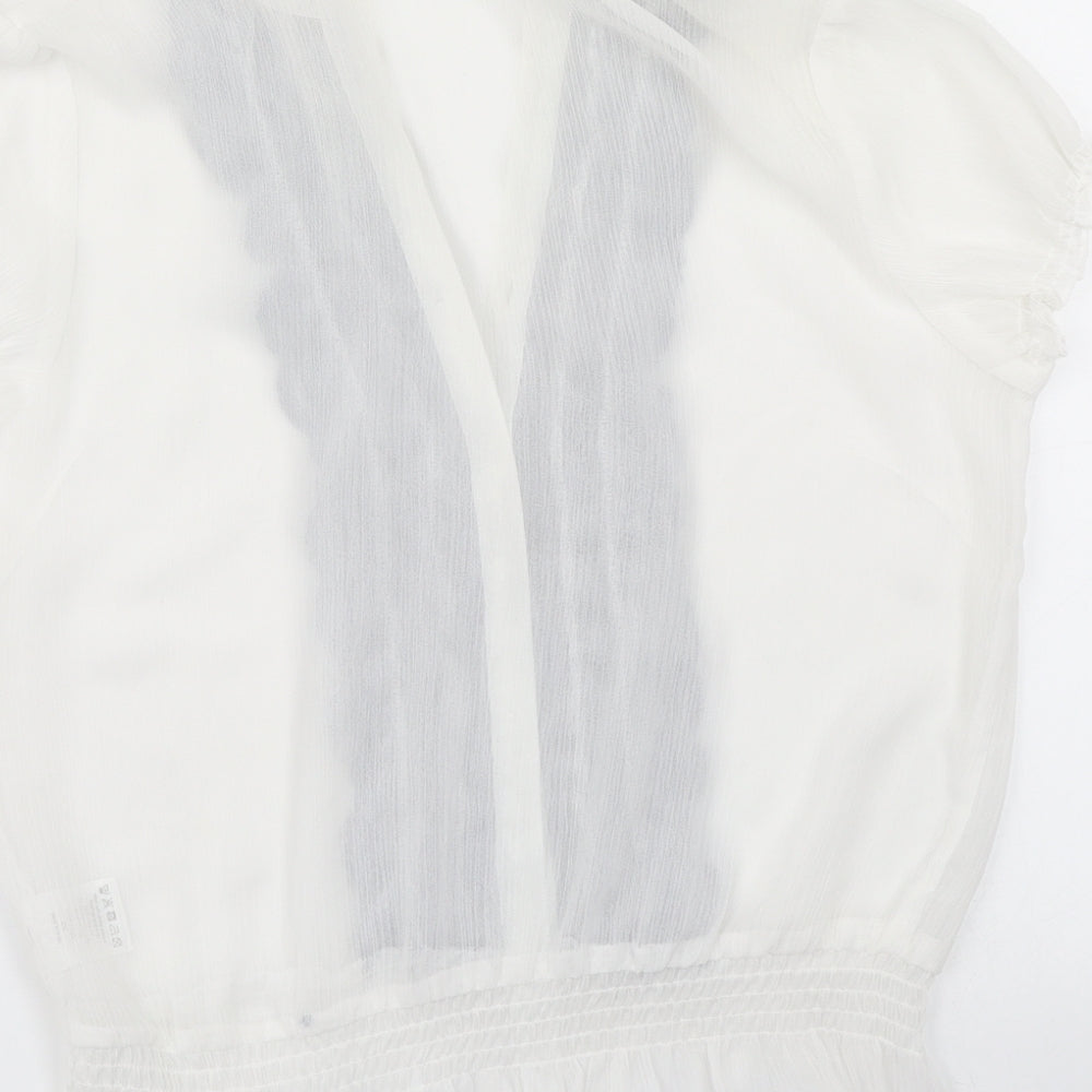 Et Vous Womens White   Basic Blouse Size 10