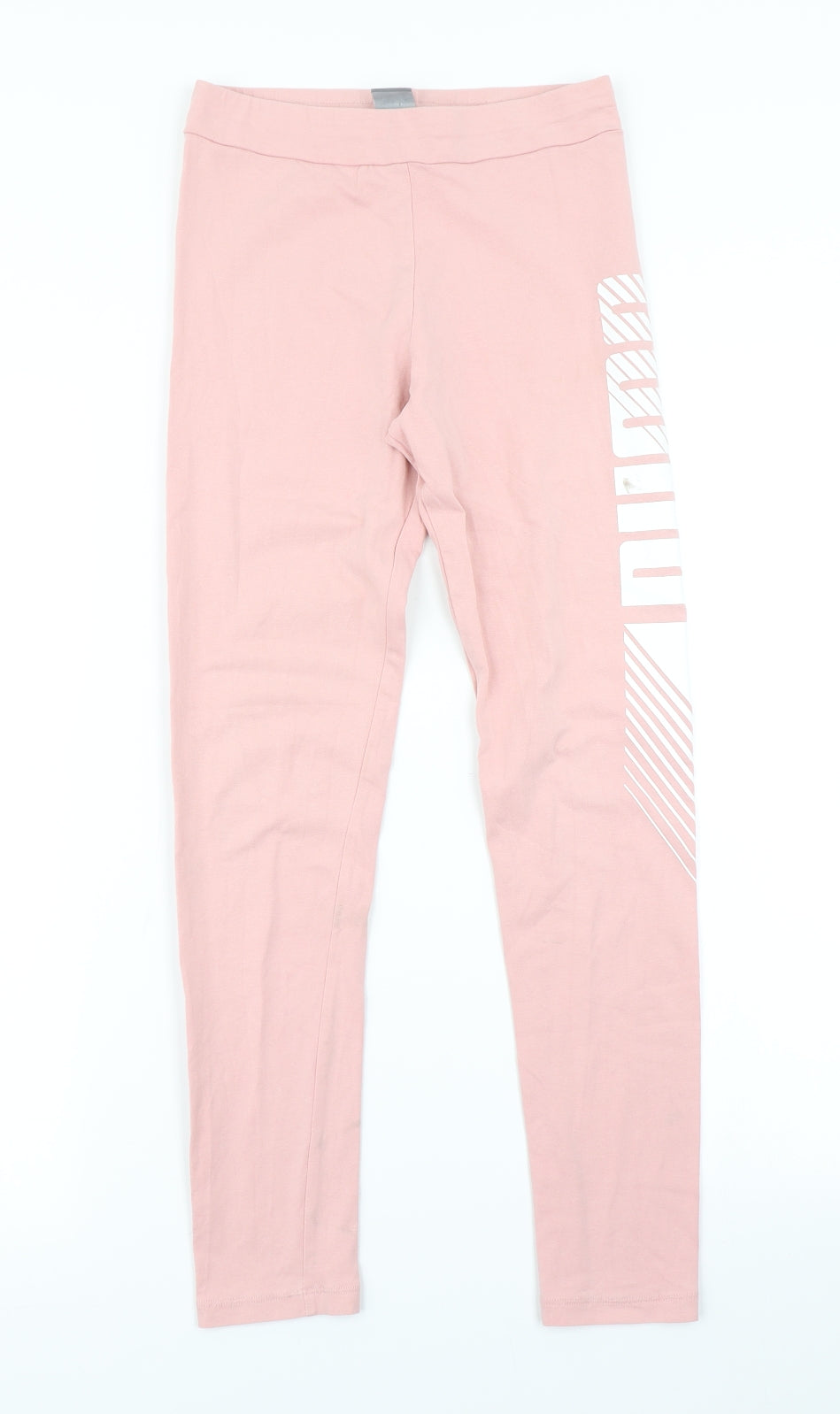 PUMA Girls Pink   Capri Trousers Size 11-12 Years