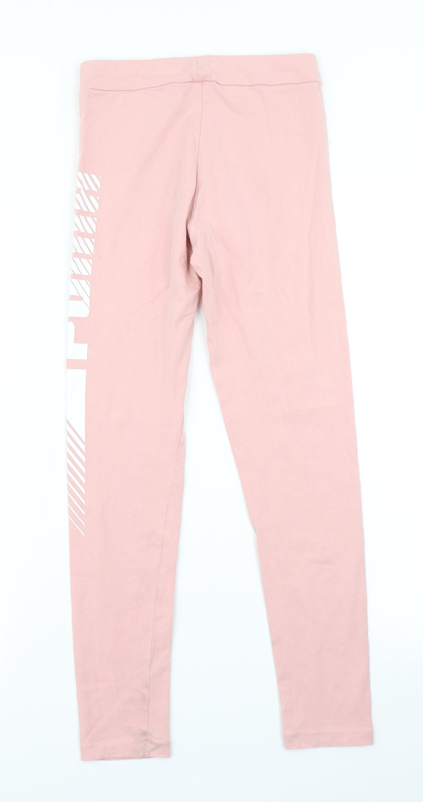 PUMA Girls Pink   Capri Trousers Size 11-12 Years