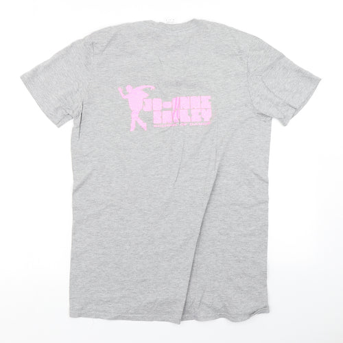 Gildan Womens Grey   Basic T-Shirt Size M  - Jo-Anne Bayley school of dance