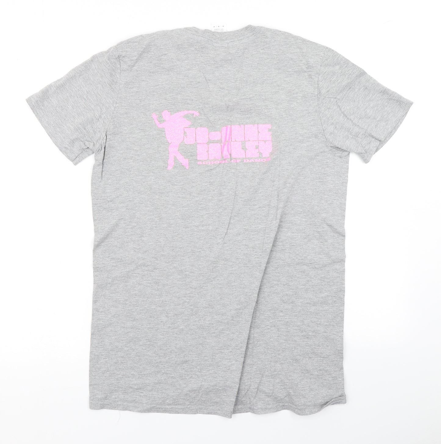 Gildan Womens Grey   Basic T-Shirt Size M  - Jo-Anne Bayley school of dance